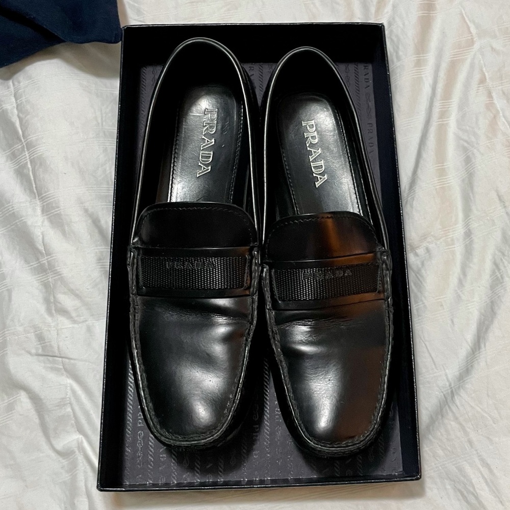 Black Prada Men’s Loafers